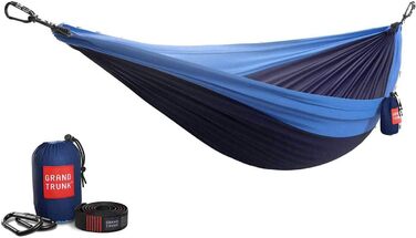 Гамак Grand Trunk Doppel-Fallschirm Nylon синьо-блакитний, двомісний, для відпочинку на природі