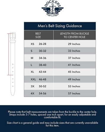 Чоловічий шкіряний ремінь Dockers 6 світло-коричневого кольору з глазурованою обробкою