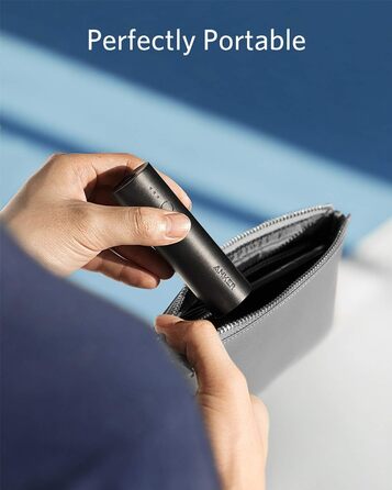 Powerbank Anker PowerCore 5000mAh: компактний акумулятор для iPhone, iPad, Galaxy та інших пристроїв (Чорний)