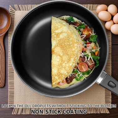 Набір сковорідок Pfannenset: 24см, 26см, 30см. 3 шт. Антипригарне покриття, для всіх плит, включаючи індукційну (Cs2)