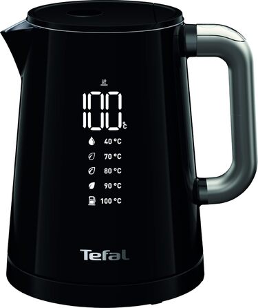Електричний чайник Tefal Smart’n Light з регулятором температури та функцією підігріву, LED-дисплеєм, швидким нагріванням