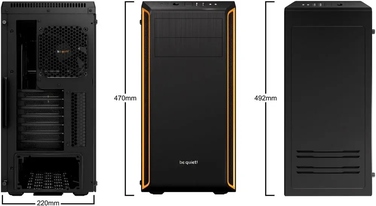 Корпус be quiet! BGW020 Midi Tower, чорний