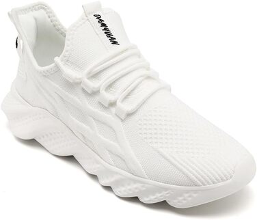Жіночі кросівки для ходьби, бігу та трекінгу - EGMPDA. Легкі, дихаючі, білі (38 EU)