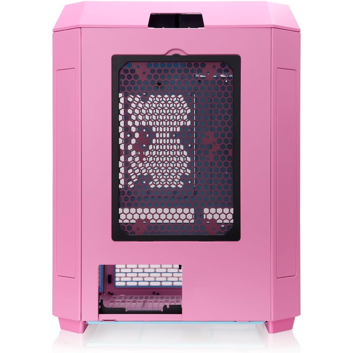 Корпус ПК Thermaltake The Tower 600 ATX Mid-Tower з вертикальним дизайном, USB-C, білий (Bubble Pink)