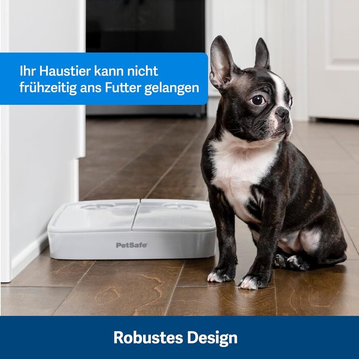 Автоматичний годівниця для собак та котів PetSafe, 2 порції, сірий колір, 1 шт.