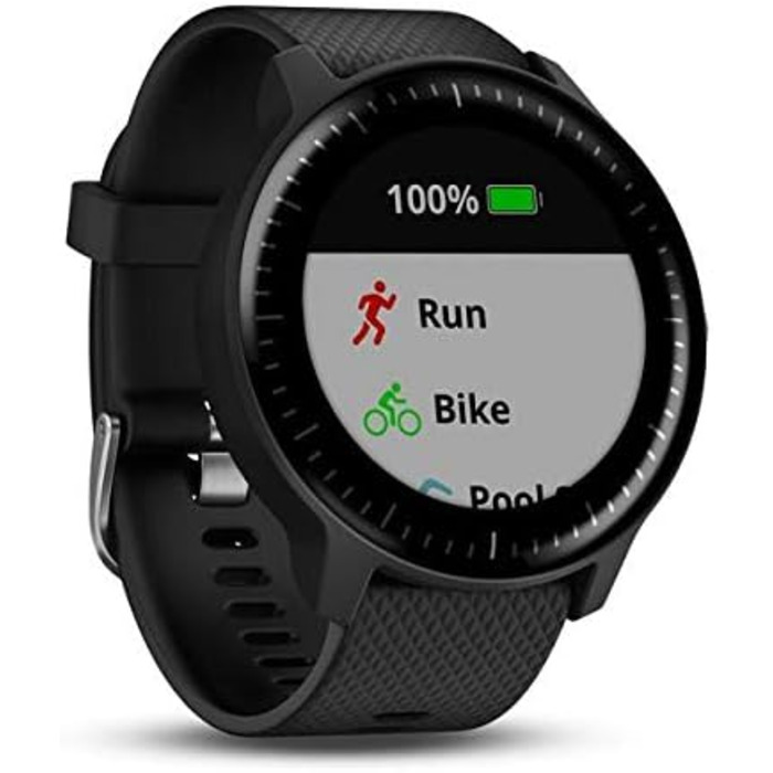 Розумний годинник Garmin vívoactive 3 Music GPS з музикою, Garmin Pay, встановлені спортивні додатки, чорний