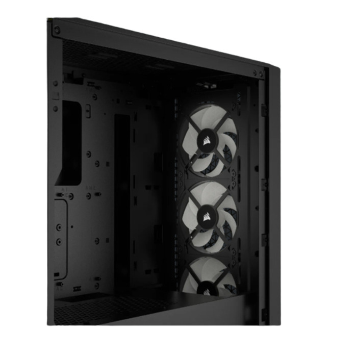 Корпус Corsair 3000D Midi Tower, чорний