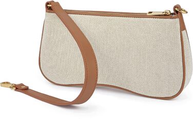 Сумка жіноча JW PEI Eva через плече бежева з полотна