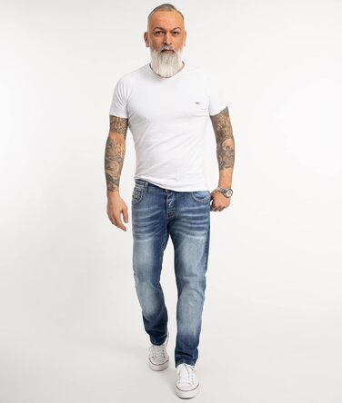 Чоловічі джинси Rock Creek Straight-Cut RC-2091 (31W/32L, сині) - Класичні джинси прямого крою