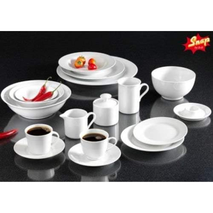 Набір для цукру та молока Ritzenhoff & Breker Bianco, 2 шт. (6 чашок для кави 300 мл)