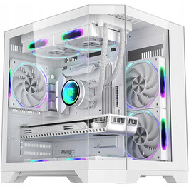 Корпус Cased K Dreamer mini Midi Tower, білий