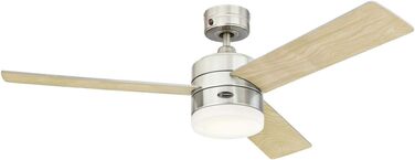 Стельовий вентилятор Westinghouse Alta Vista 7205440 з LED підсвіткою, діаметр 122 см