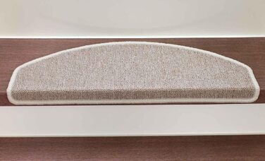 Ступінчасті килимки Kettelservice-Metzker Rambo - різні комплекти та кольори (14 шт., бежевий)