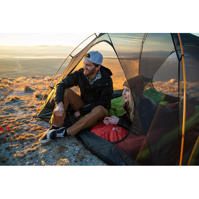 Сплячий мішок Teton Sports LEEF Ultralight Mummy - ультралегкий, 3-4 сезони, для походу, трекінгу та кемпінгу, з мішком для зберігання