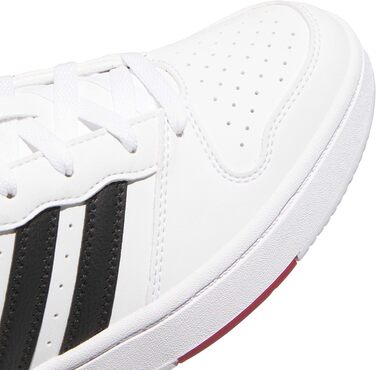 Кросівки Adidas Hoops Classic Unisex (48 EU, Білий, Червоний, Чорний)