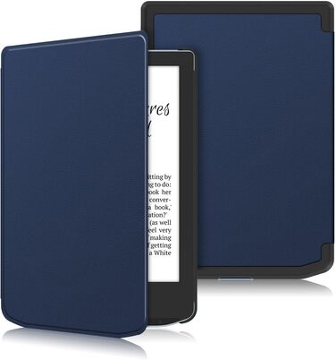 Чохол для Pocketbook Verse PB629 / Verse Pro PB634 - синій, з авто-функцією сну/пробудження