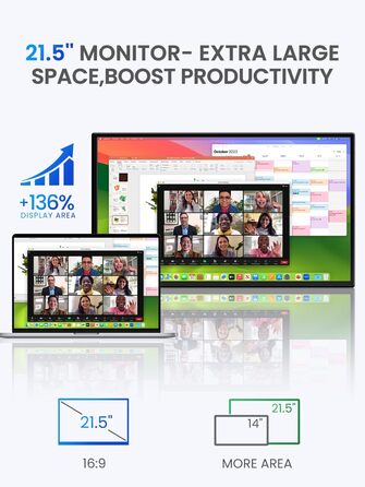 Монітор портативний UPERFECT 21.5