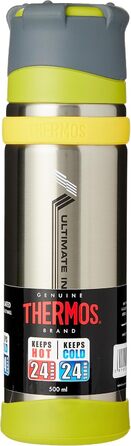 Термос Ultimative MK II вакуумна ізольована пляшка - 500 мл (колір: коричневий, Gun Metal)