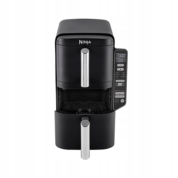 Аерофритюрниця Ninja Double Stack 7,6 л SL300EU, чорна