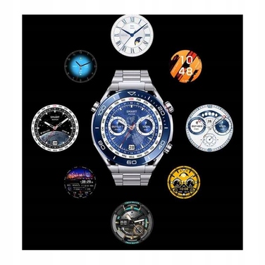 Чоловічий смартгодинник Smart-Trend SMARTWATCH PRO SILVER, чорний