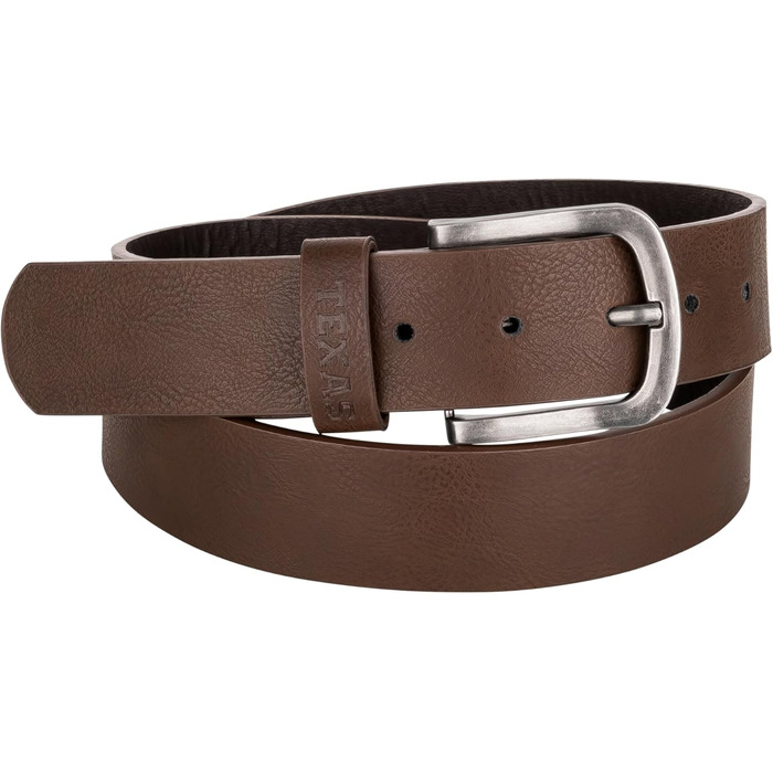 Джинси чоловічі Wrangler Texas Regular Fit Authentic Straight, еластичні, з ременем (38W/34L, Black Overdye + коричневий ремінь)