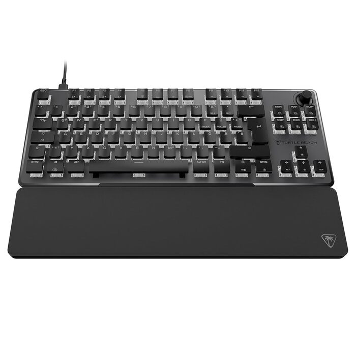 Turtle Beach Vulcan – ігрова механічна клавіатура Titan Switch для ПК з підсвічуванням AIMO RGB та анодованою алюмінієвою рамою (TKL Pro)