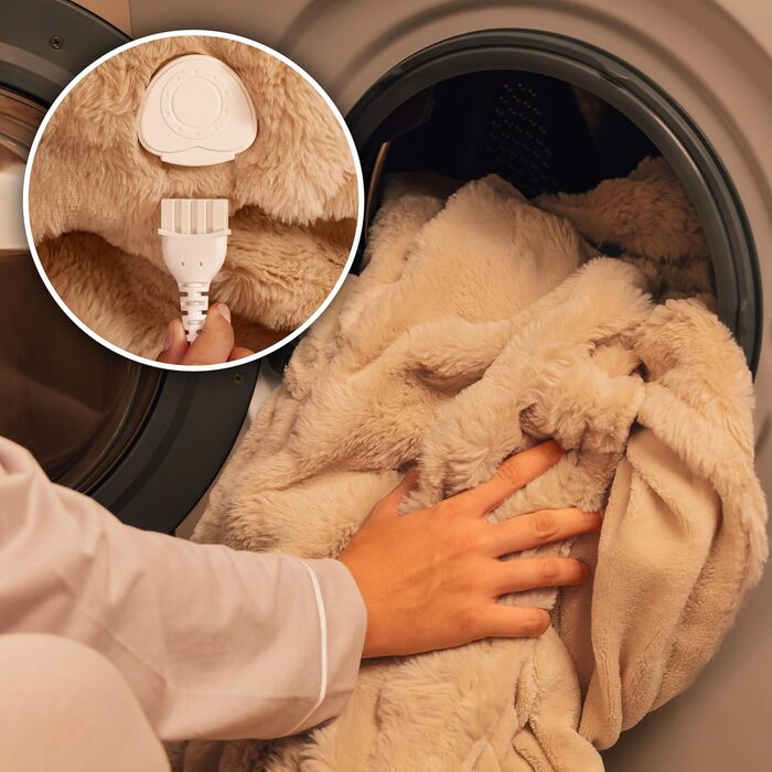 Електрична ковдра Cecotec HeatConfort ThermalBlanket 160x130 см з автоматичним вимкненням та 9 рівнями нагріву. М'яка флісова ковдра Coral