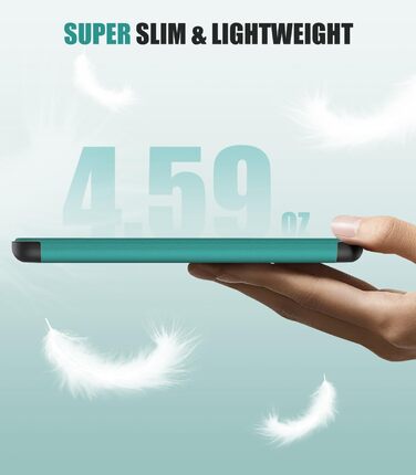 Чохол для Kindle Paperwhite 2024 (12-го покоління) та Kindle Colorsoft Signature Edition 2024 MoKo, Denim Green, з авто-ввімкненням/вимиканням