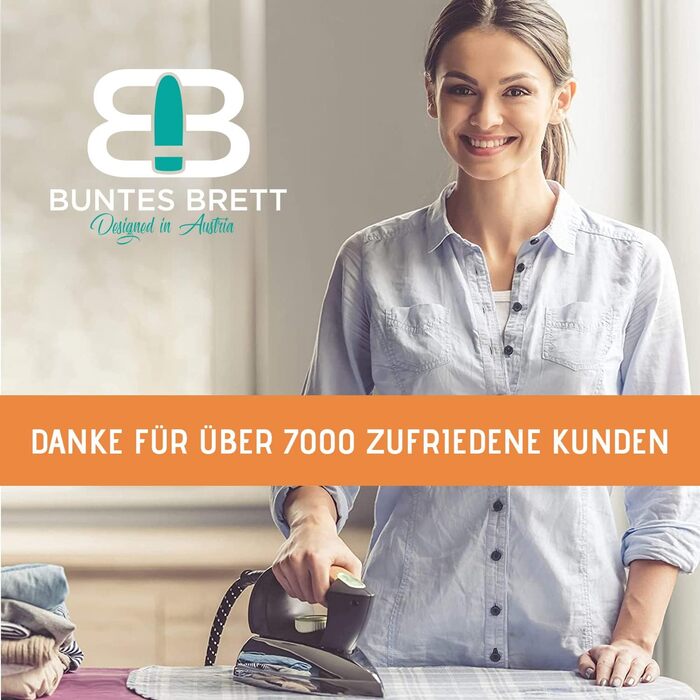 Чохол для прасувальної дошки для парогенератора (розмір L) | Універсальний до 140x50 см | Чохол для прасувальної дошки для швидкого та легкого прасування | Виготовлено в ЄС | Підходить для парогенераторів | Синій Lugano (Синій) L