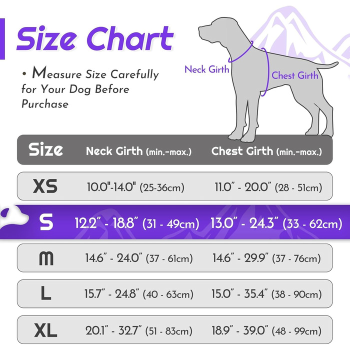 Шлейка для собак Eagloo, великі породи, анти-тяга, світловідбиваючі смуги, регульована, для Лабрадора, L (1 шт, м'ятно-зелений & фіолетовий)