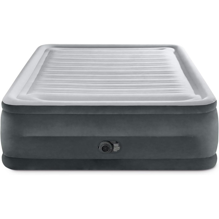 Надувний матрац Intex Queen Comfort-Plush Fiber-Tech RP 152x203x56 см (64418ND) - двоспальний, флокований