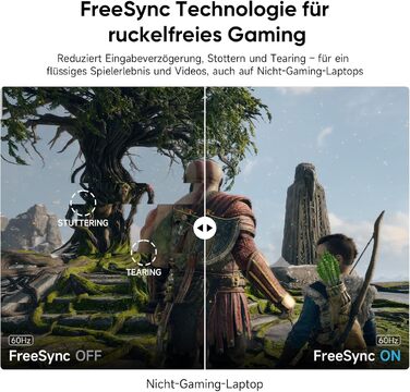 Портативний монітор 15.6 дюймів, 1080P FHD з підставкою, IPS екран з динаміками, тонкий додатковий монітор для ноутбука/ПК/Mac/PS4/Switch, USB-C/HDMI