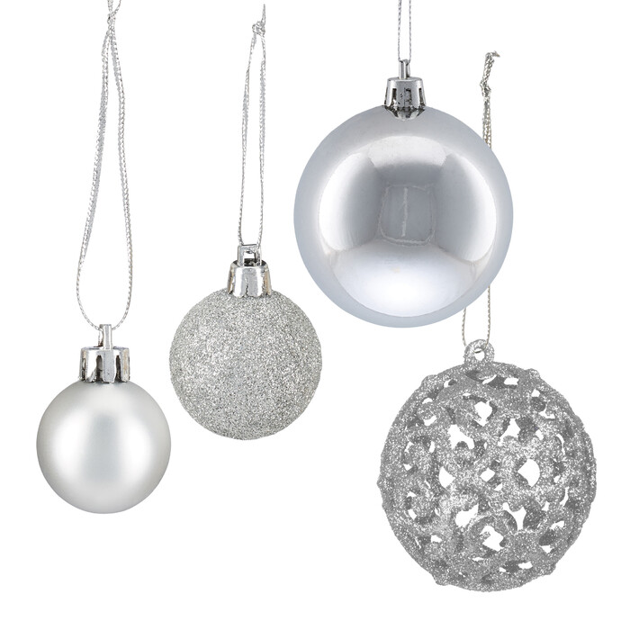 Relaxdays Christmas Baubles in a Set of 150