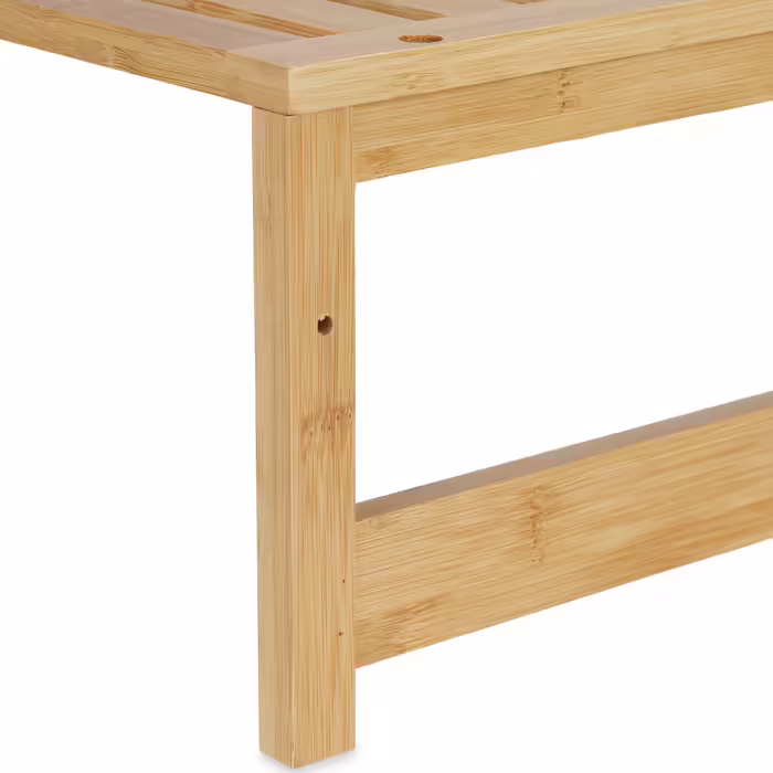 Relaxdays Wall Shelf with 5 Hook Rail