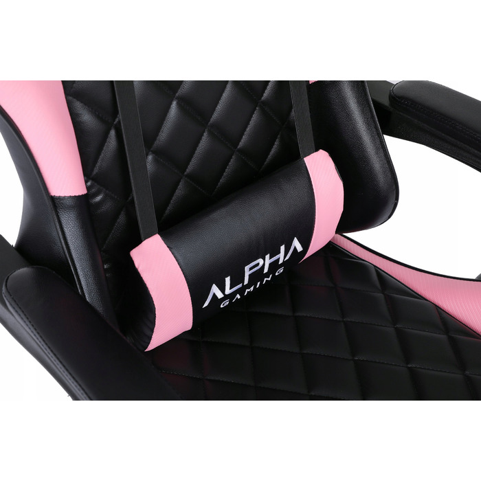 Ігрове крісло Alpha Gaming CARBON, штучна шкіра