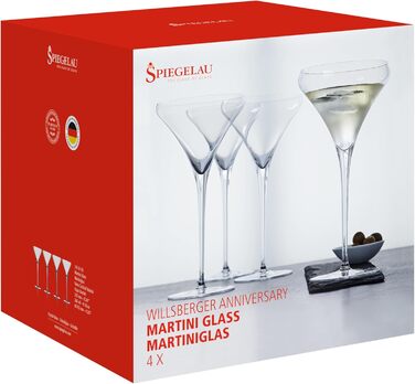 Набір келихів Spiegelau Bordeaux 4 шт., 635 мл, кришталеве скло, Willsberger Anniversary