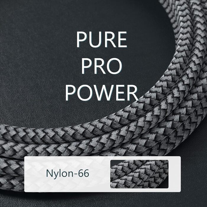 Кабель USB-C 2 шт. 1м, 3.1A, нейлон, сумісний з iPhone 15/15 Pro Max, Samsung Galaxy S23/S22/S21/S10, Note 10, Huawei P40/P30, Google Pixel