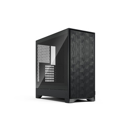 Корпус для ПК Fractal Design Pop Air 2 Black TG Mesh ATX, 3x 120 мм вентилятори, чорний, загартоване скло