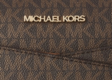 Сумка-кросбоді Michael Kors з екошкіри, коричнева