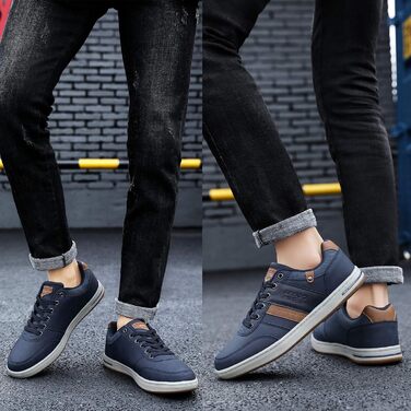 ARRIGO BELLO Кросівки для чоловіків: спортивні, класичні, для ходьби. Матеріал: штучна шкіра (PU). Розміри 41-46. Колір: синій.