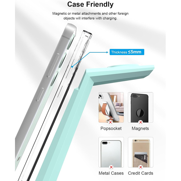 Зарядний пристрій NANAMI 3-в-1 для Samsung Galaxy Watch, Buds та смартфонів S25, S24, S23 Ultra, Z Flip, Z Fold (зелений)