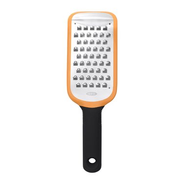 Терка кухонна OXO Good Grips груба, нержавіюча сталь, з ручкою та захисним чохлом для сиру, овочів та іншого