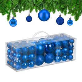 Relaxdays Set of 76 Christmas Baubles
