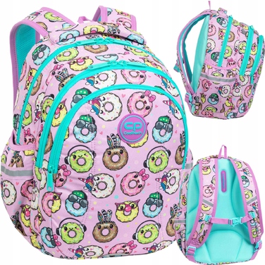 Трикамерний рюкзак Coolpack Joy S Happy Donuts для учнів 1-3 класів, F048665