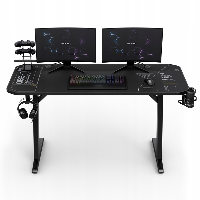 Ігровий стіл Sense7, 140 x 75 x 60 см