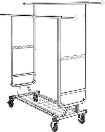 Стійка для одягу VEVOR - міцна чорна конструкція 200 x 1010 x 1510 мм для спальні, гардеробу, передпокою