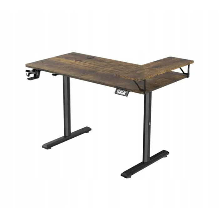 Ігровий стіл Ultradesk HIGHLANDER 120 см, з регулюванням висоти, коричневий