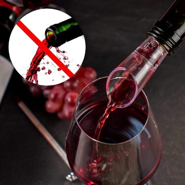 Набір сомельє AMAVEL з 10 аксесуарів для вина, подарункова коробка з дерева з табличкою та персоналізованою гравіюванням компаса, ідеальний подарунок для поціновувачів вина