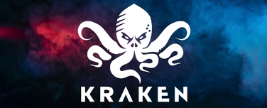 Ігрове крісло Kraken Feyton, тканина, чорно-червоне