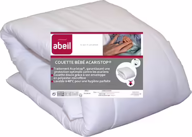Підковдра Abeil AcariStop 75x120 см, антибактеріальна, проти пилових кліщів